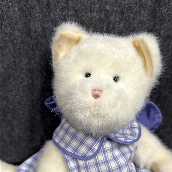 Boyd’s Plush Cat with Purple Dress and Hat - Picture 8 of 9